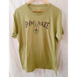 Teddy The Dog Lightweight Shortsleeeve T-shirt Dog Daze German Shepard Mens XL